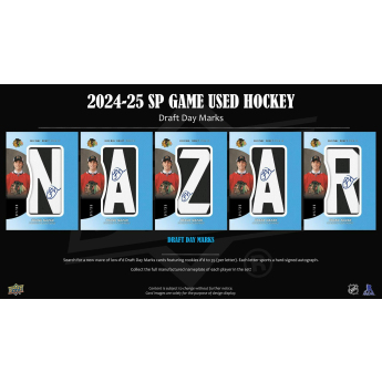 NHL dobozok NHL hokikártyák 2024-25 Upper Deck SP Game Used Hobby Box