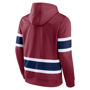 Colorado Avalanche férfi kapucnis pulóver Iconic NHL Exclusive Pullover Hoodie