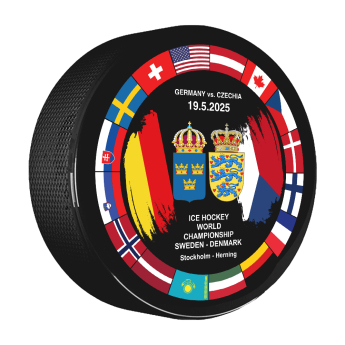 Jégkorong képviselet korong Ice Hockey World Championship Sweden | Denmark MS 2025 Dueling 19.05.2025 Germany vs. Czechia
