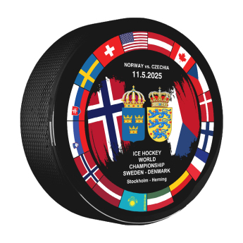 Jégkorong képviselet korong Ice Hockey World Championship Sweden | Denmark MS 2025 Dueling 11.05.2025 Norway vs. Czechia
