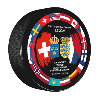 Jégkorong képviselet korong Ice Hockey World Championship Sweden | Denmark MS 2025 Dueling 09.05.2025 Switzerland vs. Czechia