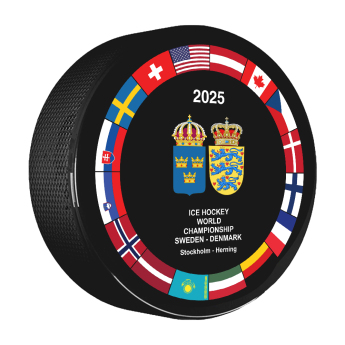 Jégkorong képviselet korong Ice Hockey World Championship Sweden | Denmark MS 2025