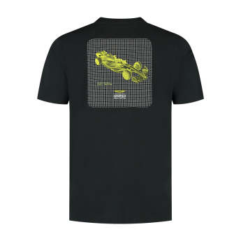 Aston Martin férfi póló Wireframe Graphic black F1 Team 2025