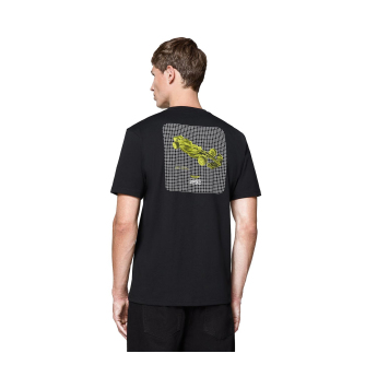 Aston Martin férfi póló Wireframe Graphic black F1 Team 2025