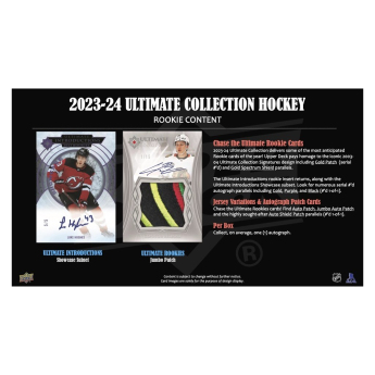 NHL dobozok NHL hokikártyák 2023-24 Upper Deck Ultimate Hobby Box