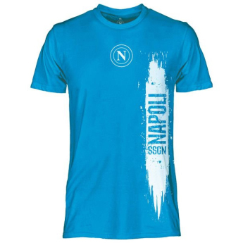 SSC Napoli férfi póló Stripe blue