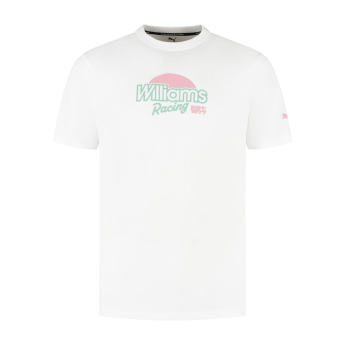 Williams férfi póló Beach white F1 Team 2025