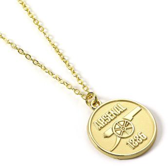 FC Arsenal nyakpánt Gold Finish Crest Necklace