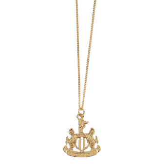 Newcastle United nyakpánt 18ct Gold Plated on Silver