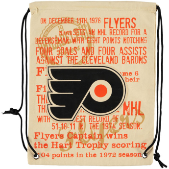 Philadelphia Flyers tornaszatyor Historic Canvas Drawstring