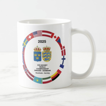 Jégkorong képviselet bögre Ice Hockey World Championship Sweden | Denmark MS 2025