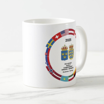 Jégkorong képviselet bögre Ice Hockey World Championship Sweden | Denmark MS 2025