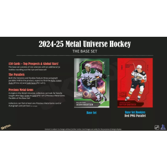 NHL dobozok NHL hokikártyák 2024-25 Upper Deck Skybox Metal Universe Hobby Box