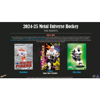 NHL dobozok NHL hokikártyák 2024-25 Upper Deck Skybox Metal Universe Hobby Box
