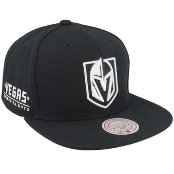 Vegas Golden Knights baseball flat sapka Evergreen Black White Snapback