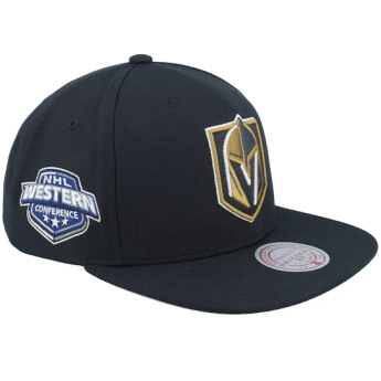 Vegas Golden Knights baseball flat sapka Conference Patch Snapback