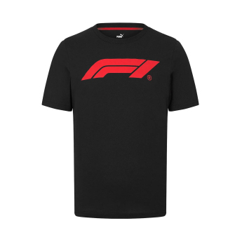 Forma 1 férfi póló Logo black F1 Team 2025