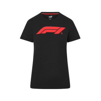 Forma 1 női póló Logo black F1 Team 2025