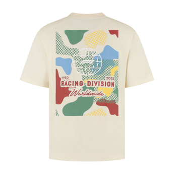 Forma 1 férfi póló Camo Graphic beige F1 Team 2025