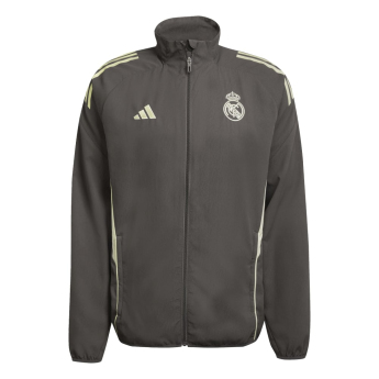 Real Madrid férfi kabát presentation grey