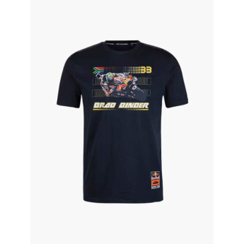 Red Bull KTM gyerek póló #33 Brad Binder Velocity Spirit navy 2025