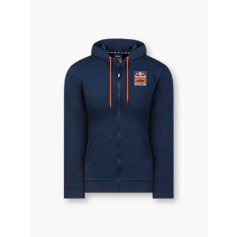 Red Bull KTM női kapucnis pulóver small logo navy 2025