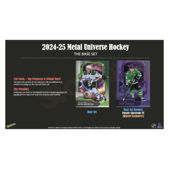 NHL dobozok NHL hokikártyák 2024-25 Upper Deck Skybox Metal Universe Blaster Box