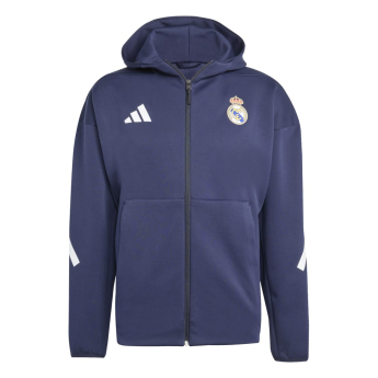 Real Madrid férfi kapucnis kabát Z.N.E. Anthem