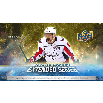 NHL dobozok NHL hokikártyák 2024-25 Upper Deck Extended Series Hockey Blaster Box