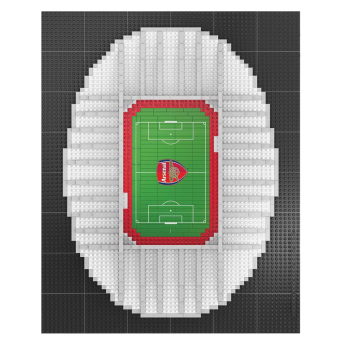 FC Arsenal építőkockák 3D Maxi Stadium 3486 pcs
