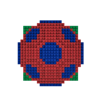 FC Barcelona építőkockák Soccer Ball 696 pcs