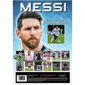 Lionel Messi naptár not official LIONEL MESSI 2026