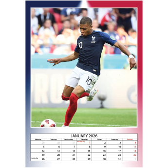Kylian Mbappé naptár not official KYLIAN MBAPPÉ 2026