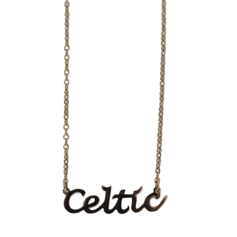 FC Celtic nyakpánt Gold Plated Name Dropper Necklace
