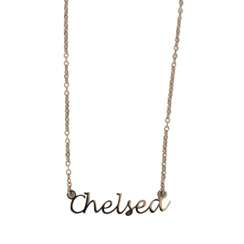FC Chelsea nyakpánt Gold Plated Name Dropper Necklace