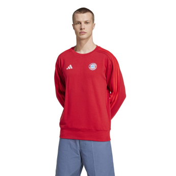 Bayern München férfi pulóver DNA Sweat red