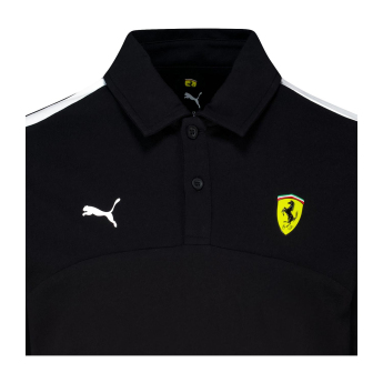 Ferrari pólóing Logo black F1 Team 2025