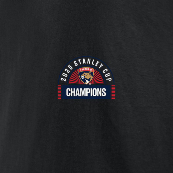 Florida Panthers férfi póló 2025 Stanley Cup Champions Shine black