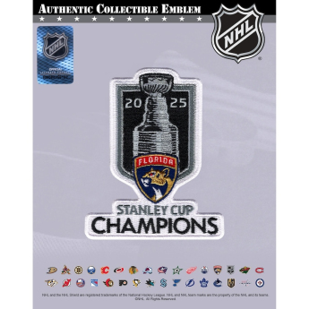 Florida Panthers felvarró 2025 Stanley Cup Champions Jersey