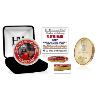 Florida Panthers emlékérme 2025 Stanley Cup Champions Conn Smythe Winner Bronze Coin