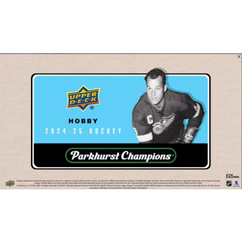 NHL dobozok NHL hokikártyák 2024-25 Upper Deck Parkhurst Champions Hockey Hobby box