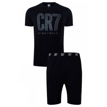 Cristiano Ronaldo férfi pizsama CR7 Short black