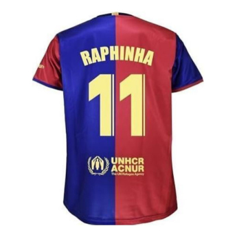 FC Barcelona futball mez replica 24/25 Home Raphinha