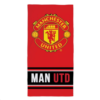 Manchester United fürdőlepedő Text