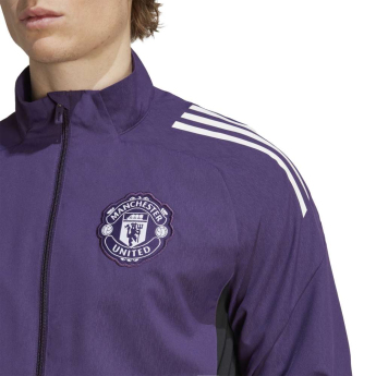 Manchester United férfi kabát Presentation purple