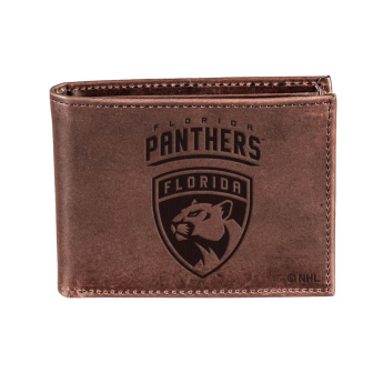 Florida Panthers bőr pénztárca Bi-Fold Leather brown
