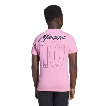 Lionel Messi gyerek póló MESSI 10 pink
