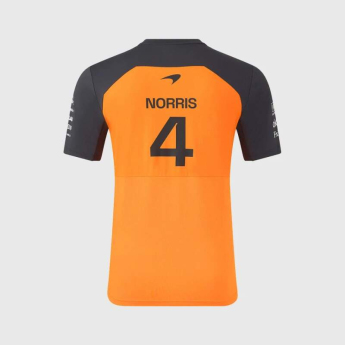 Mclaren Honda férfi póló Lando Norris official Teamline Replica orange F1 Team 2025