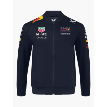 Red Bull Racing férfi kabát bomber official Teamline Replica navy F1 Team 2025