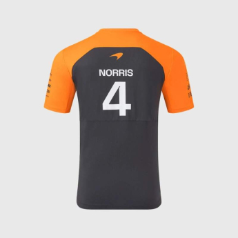Mclaren Honda férfi póló Lando Norris official Teamline Replica grey F1 Team 2025